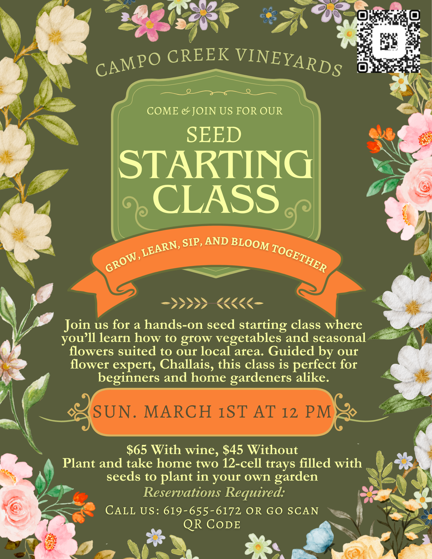 Seed Starting Class